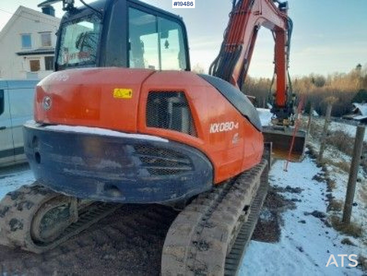 Kubota KX080-4 - Excavator: picture 5 Kubota KX080-4 - Excavator: picture 5