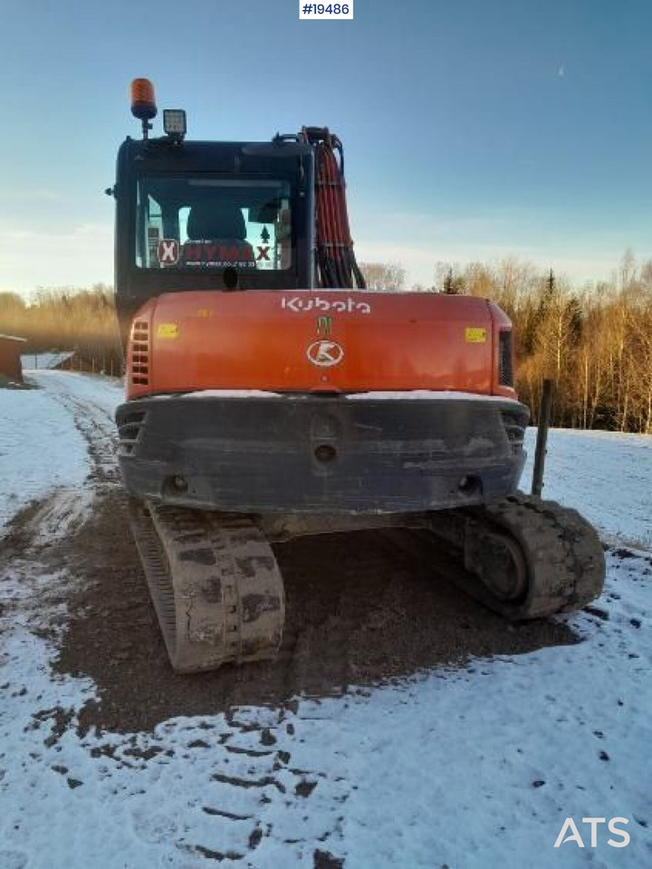 Kubota KX080-4 - Excavator: picture 4 Kubota KX080-4 - Excavator: picture 4