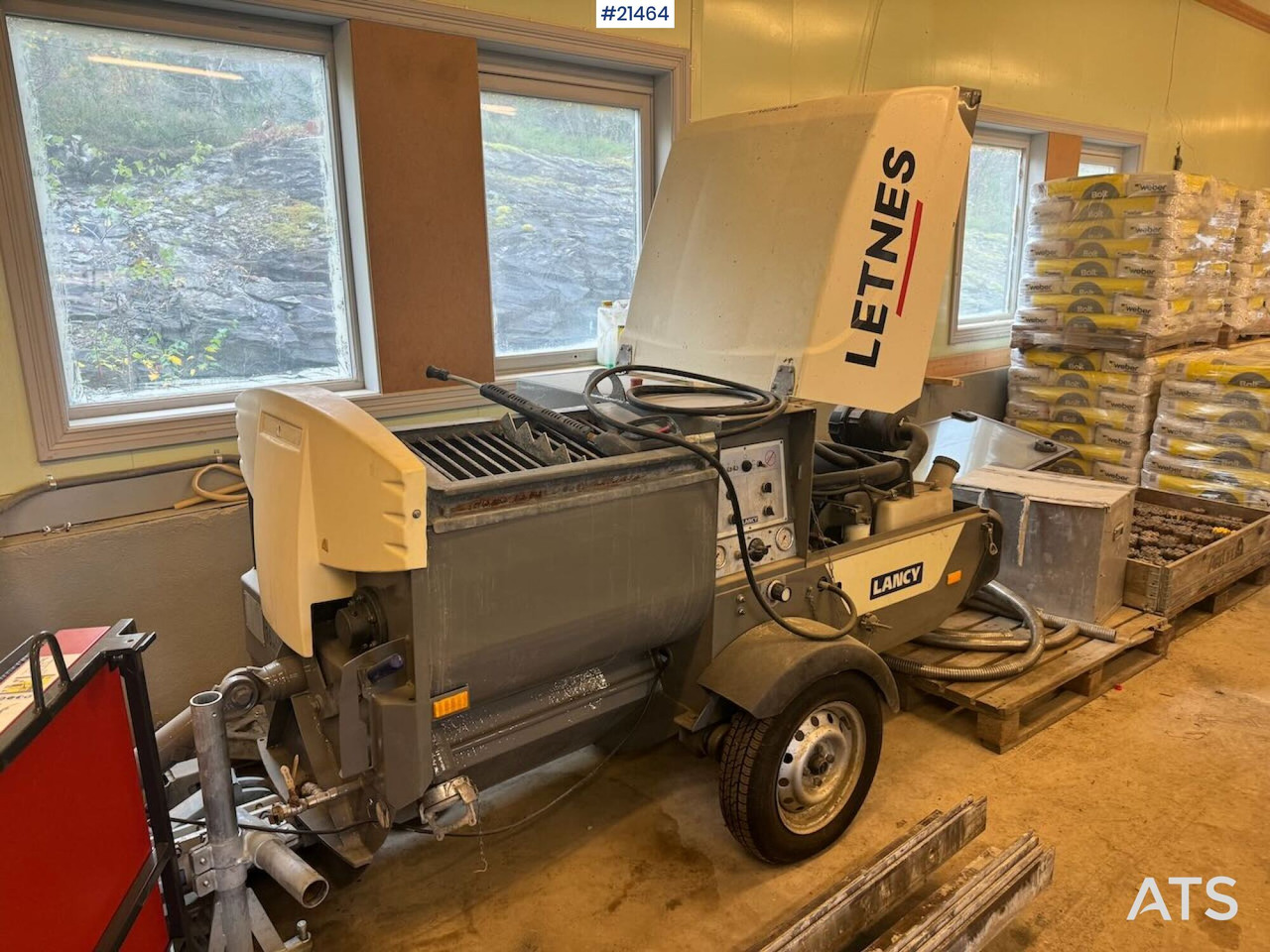 Lancy PH9TCL Gysepumpe - Stationary concrete pump: picture 2 Lancy PH9TCL Gysepumpe - Stationary concrete pump: picture 2