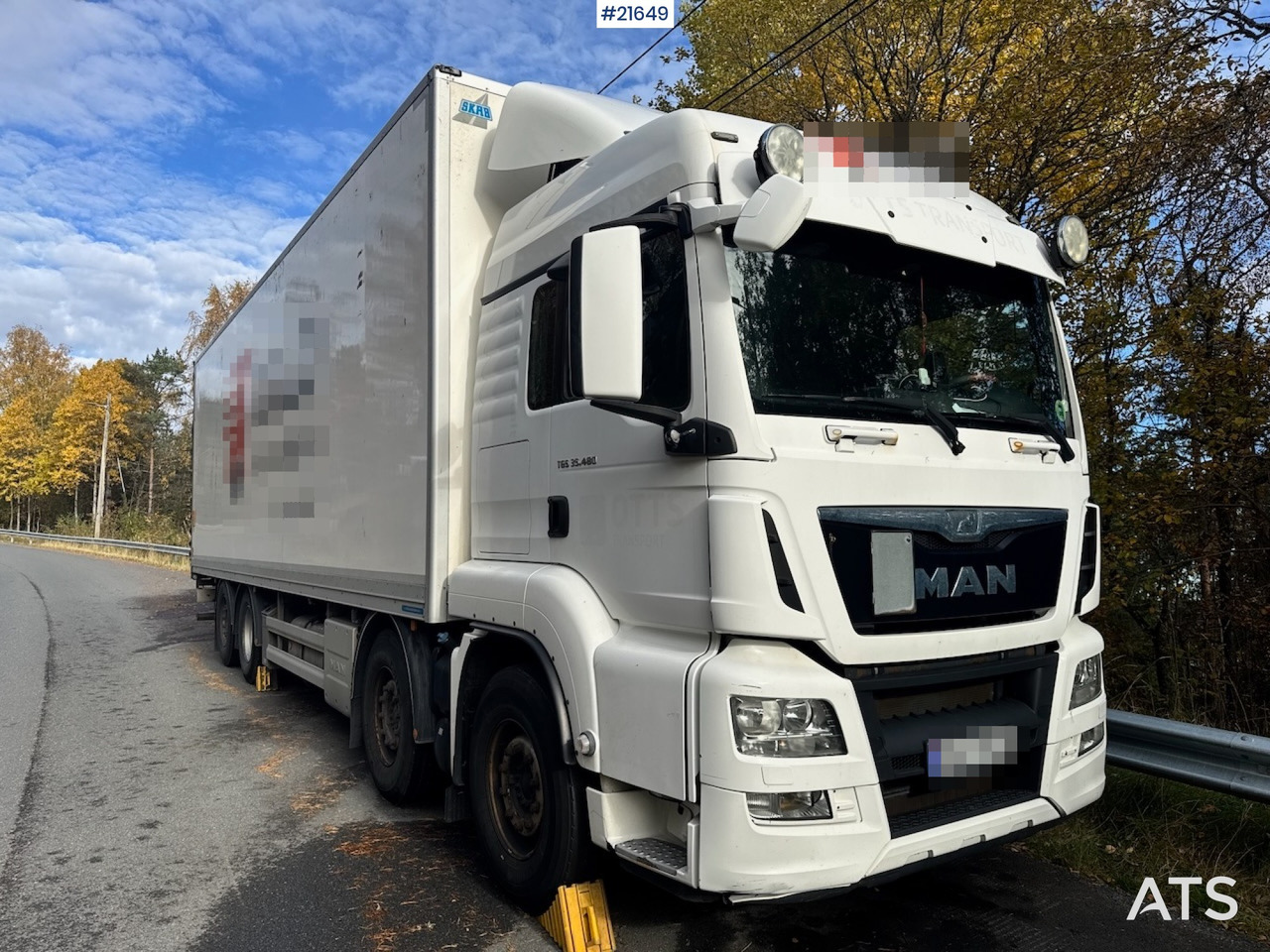 MAN MAN TGS 35.480 8x2 Skapbil m/ Full sideåpning. - Box truck: picture 3 MAN MAN TGS 35.480 8x2 Skapbil m/ Full sideåpning. - Box truck: picture 3