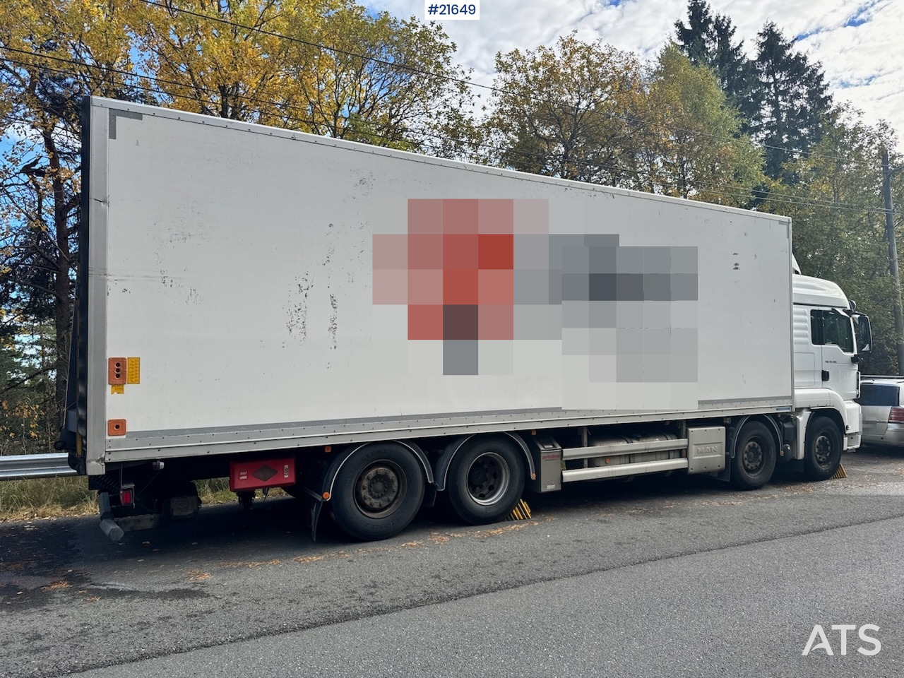 MAN MAN TGS 35.480 8x2 Skapbil m/ Full sideåpning. - Box truck: picture 5 MAN MAN TGS 35.480 8x2 Skapbil m/ Full sideåpning. - Box truck: picture 5