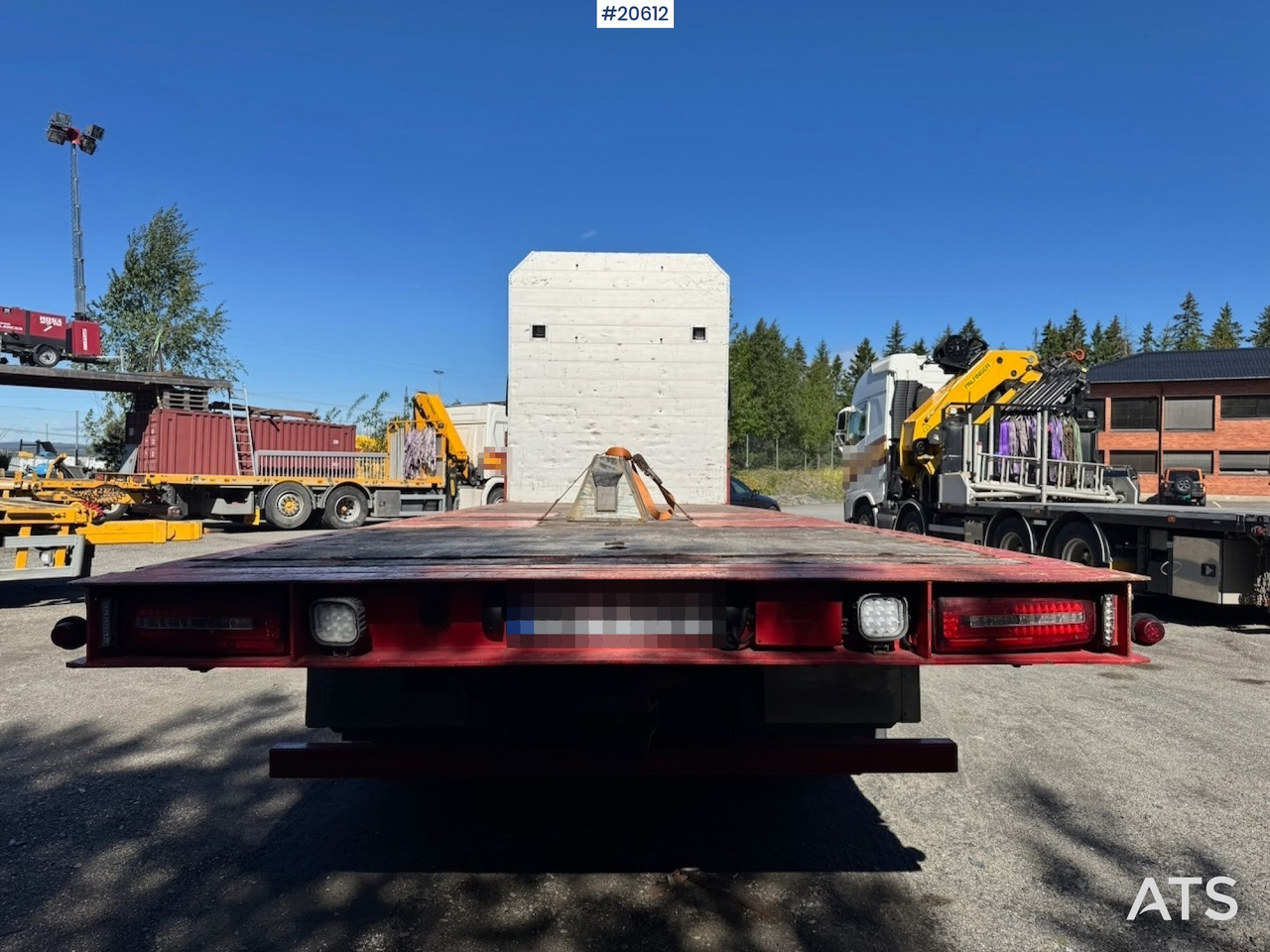 MAN TGX 580 - Dropside/ Flatbed truck: picture 5 MAN TGX 580 - Dropside/ Flatbed truck: picture 5