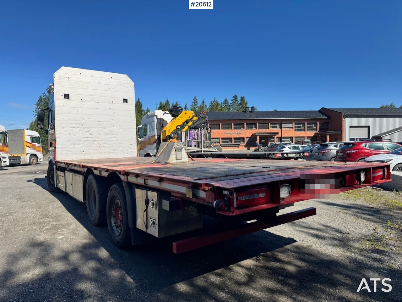 MAN TGX 580 - Dropside/ Flatbed truck: picture 4 MAN TGX 580 - Dropside/ Flatbed truck: picture 4