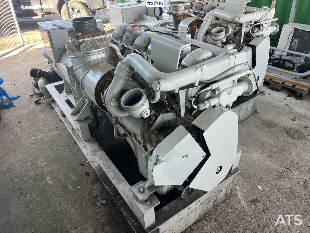 Man-stamford dieselaggregat m/ lite timer - Generator set: picture 4 Man-stamford dieselaggregat m/ lite timer - Generator set: picture 4