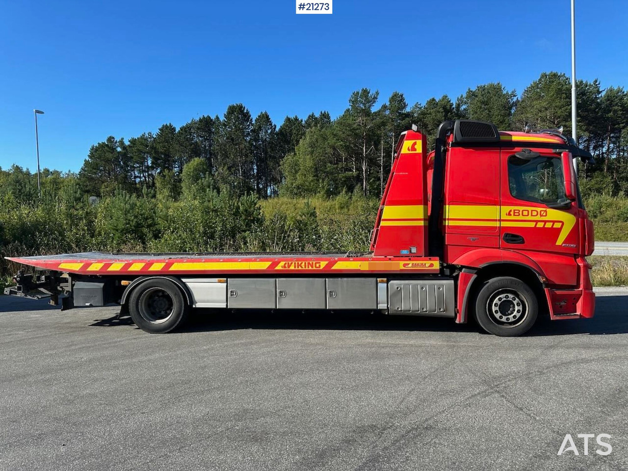 Mercedes ACTROS 1935 - Tow truck: picture 3 Mercedes ACTROS 1935 - Tow truck: picture 3