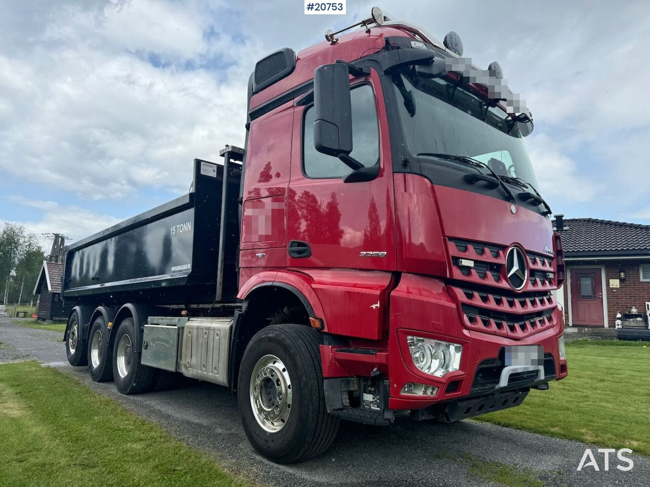 Hook lift truck Mercedes Arocs 3258: picture 7