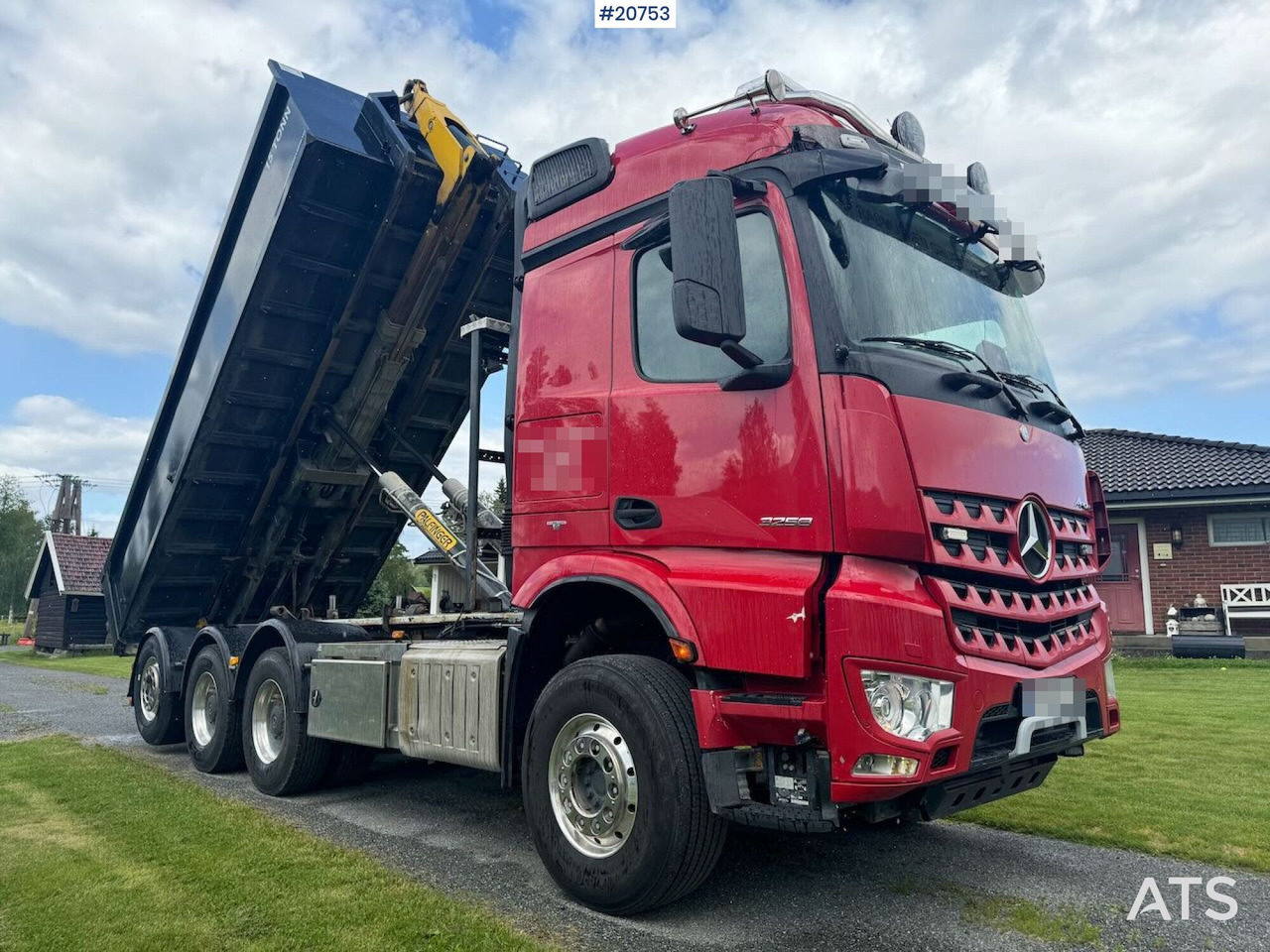 Hook lift truck Mercedes Arocs 3258: picture 40