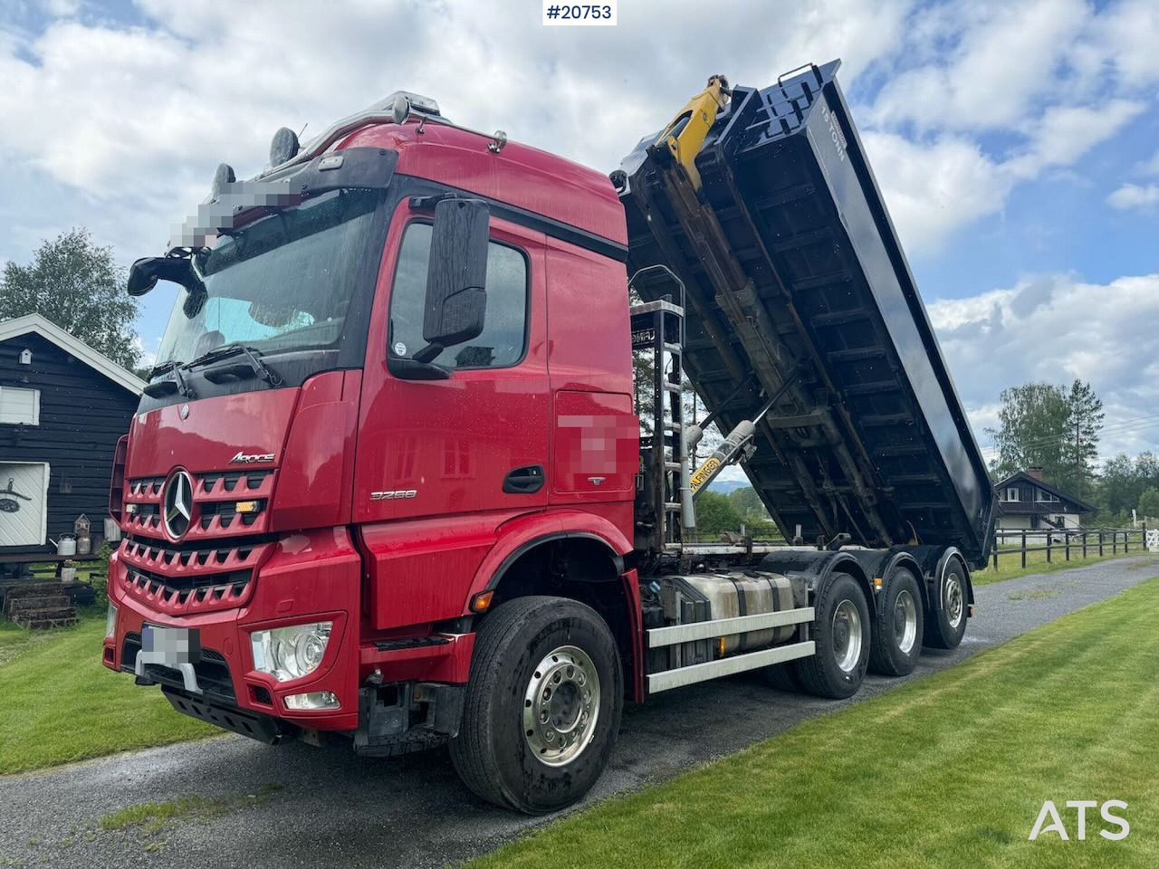 Hook lift truck Mercedes Arocs 3258: picture 38