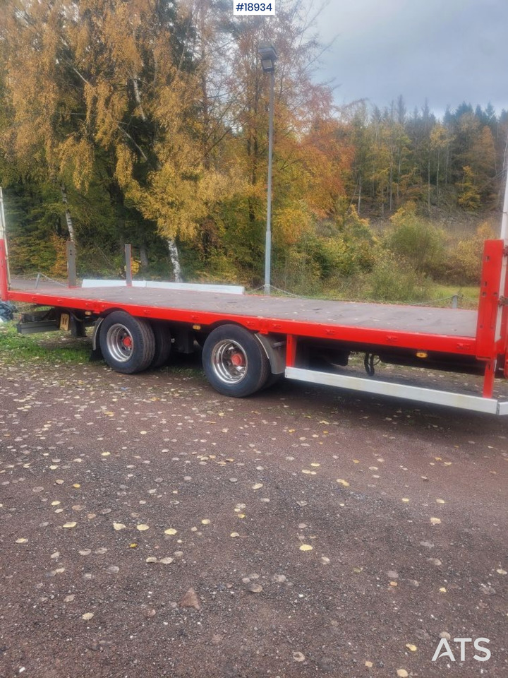 Narko 2004 Narko 2 akslet Plankjerre m/ Aluminiums karmer. - Dropside/ Flatbed trailer: picture 3 Narko 2004 Narko 2 akslet Plankjerre m/ Aluminiums karmer. - Dropside/ Flatbed trailer: picture 3