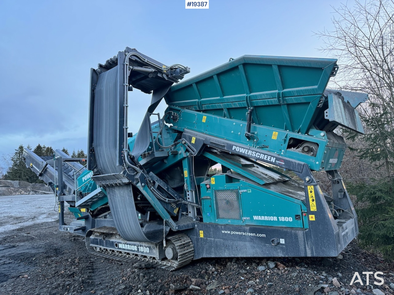 Powerscreen Warrior 1800 - Screener: picture 2 Powerscreen Warrior 1800 - Screener: picture 2