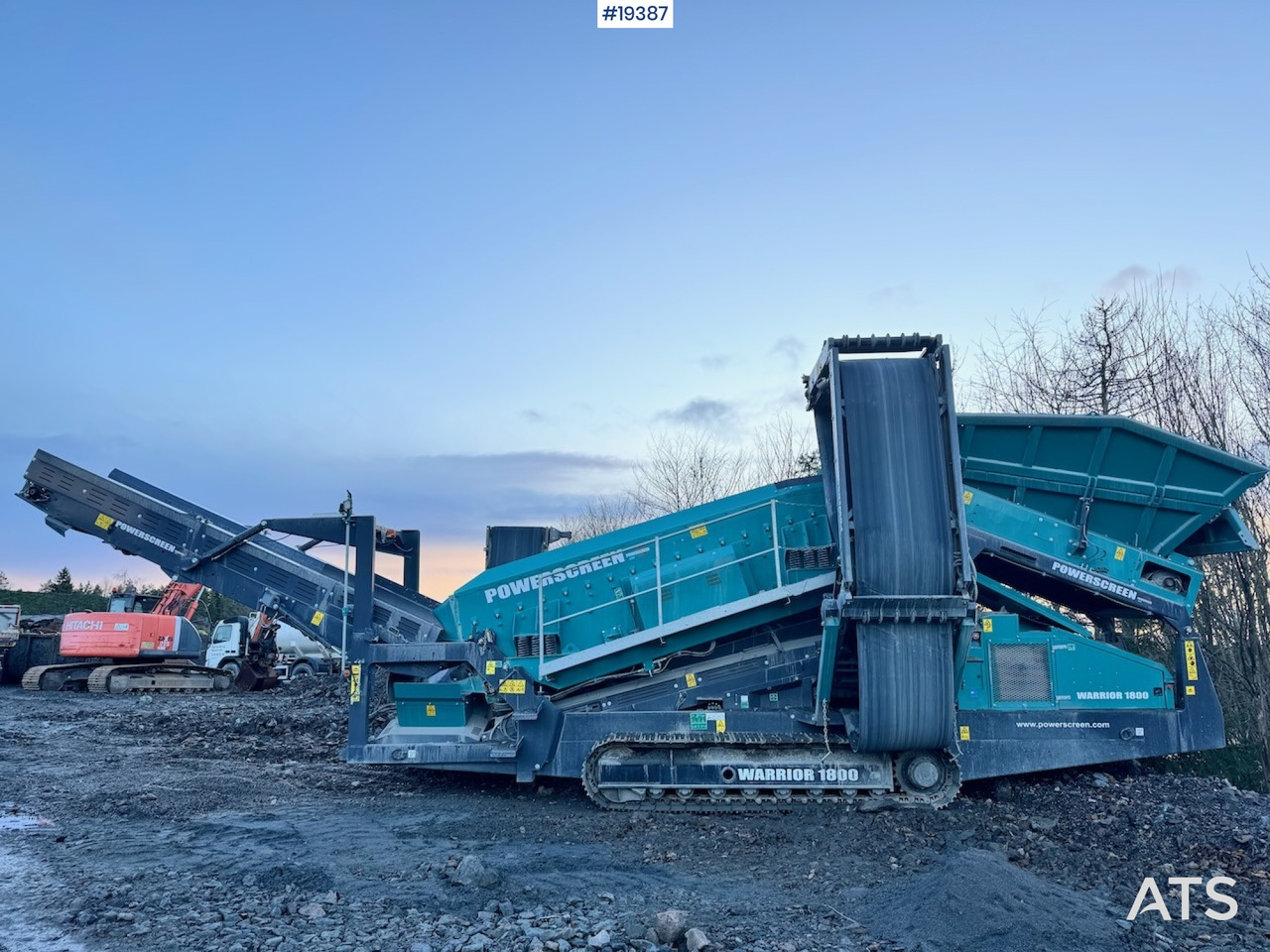Powerscreen Warrior 1800 - Screener: picture 1 Powerscreen Warrior 1800 - Screener: picture 1