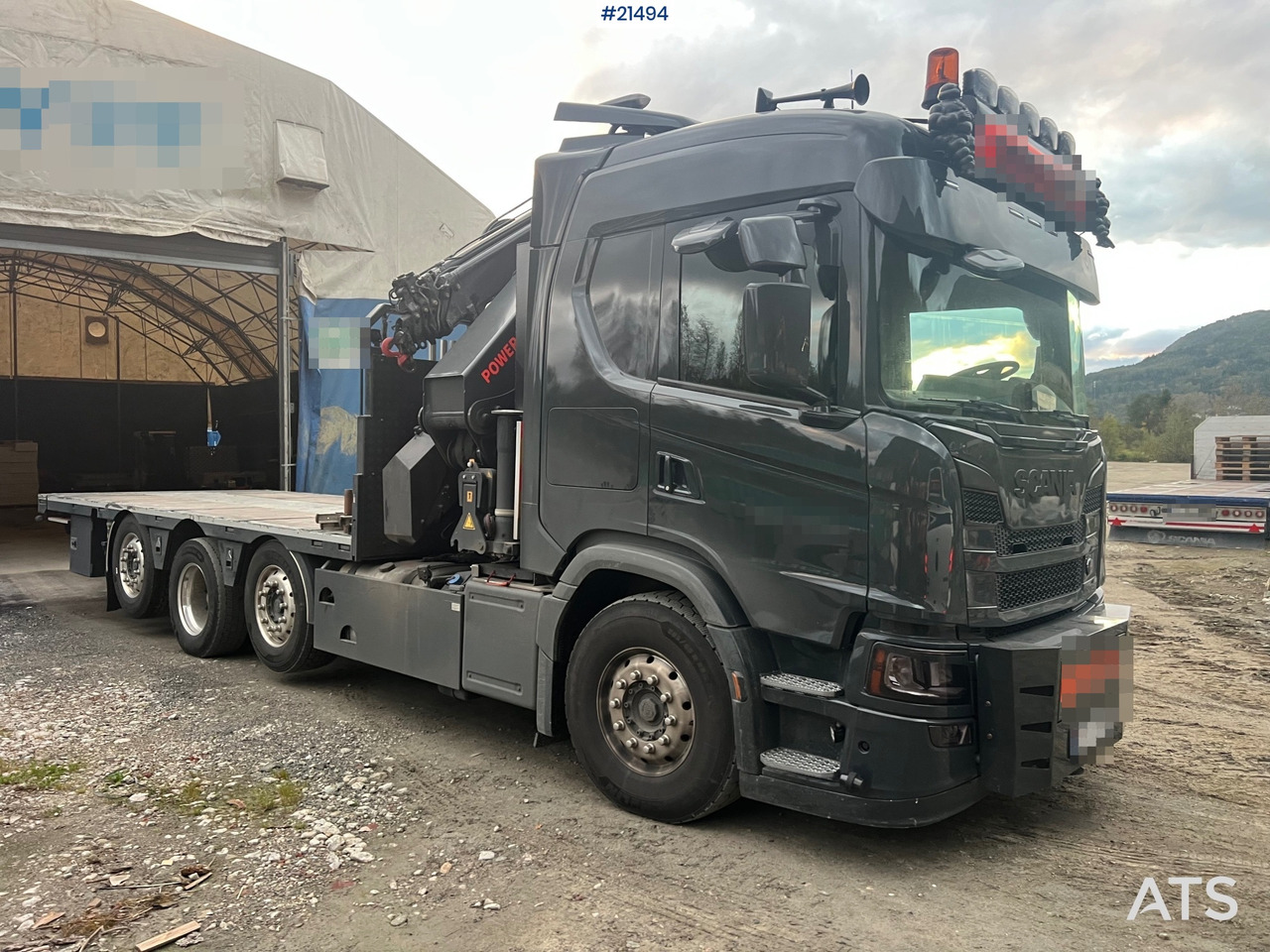 Scania G560 - Crane truck: picture 5 Scania G560 - Crane truck: picture 5