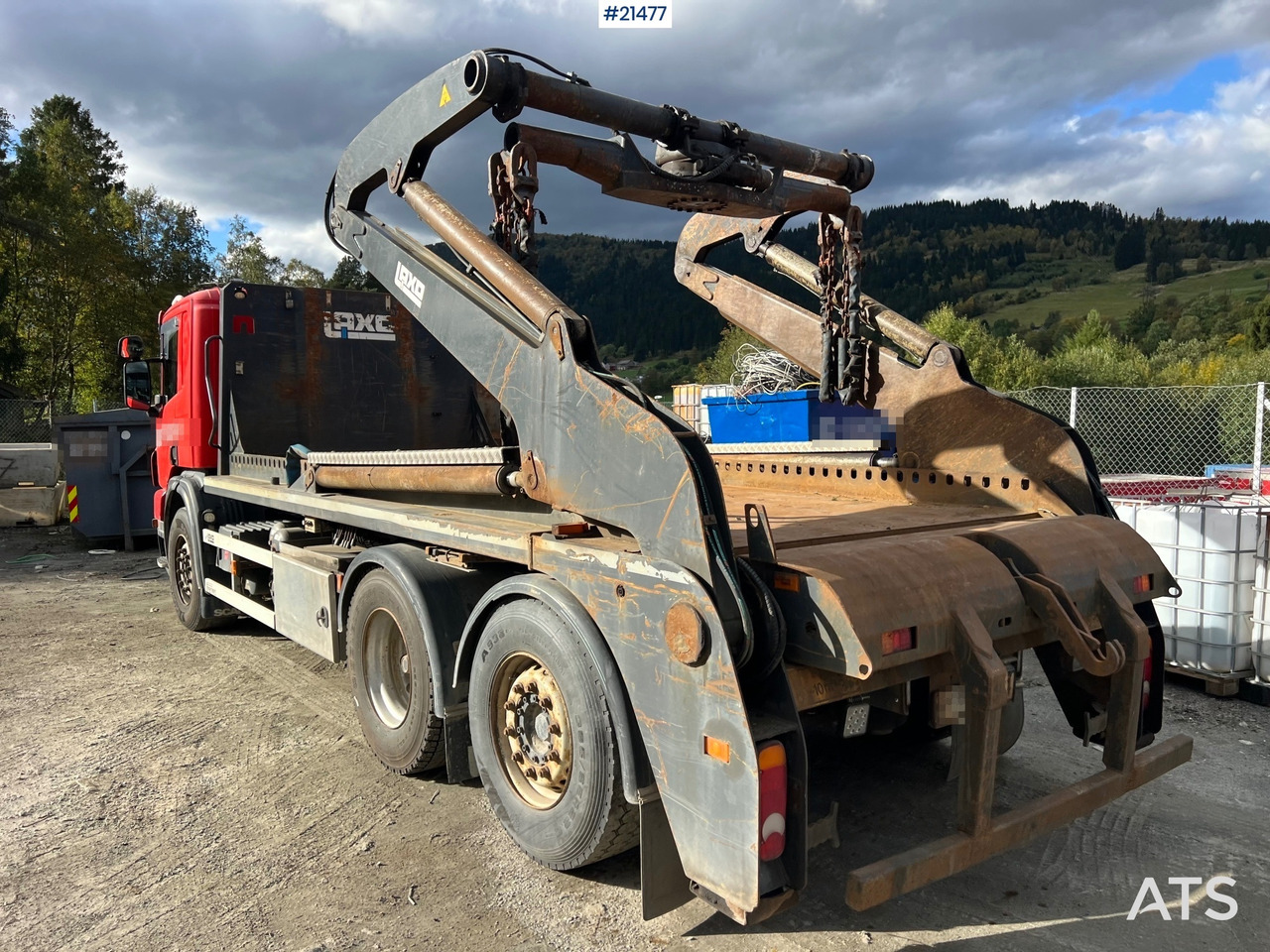 Container transporter/ Swap body truck Scania P360: picture 19