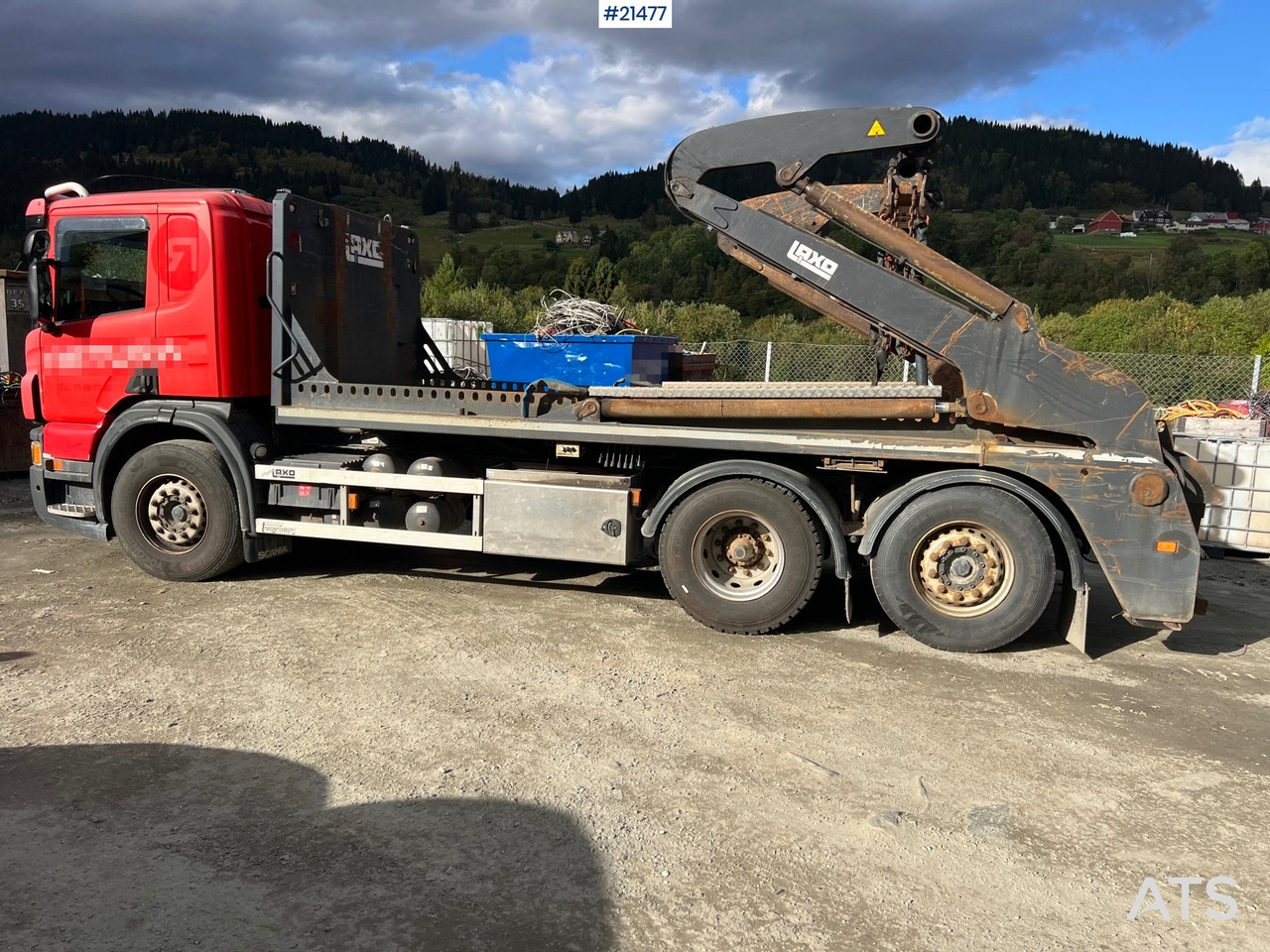 Container transporter/ Swap body truck Scania P360: picture 22