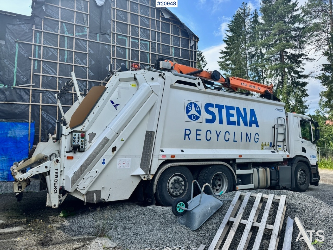 Scania P410 - Garbage truck: picture 3 Scania P410 - Garbage truck: picture 3