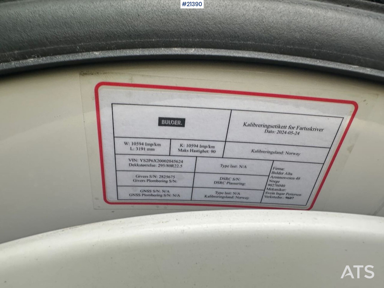 Tank truck Scania R380 6x2 tankbil m/ eurotank påbygg: picture 22 Tank truck Scania R380 6x2 tankbil m/ eurotank påbygg: picture 22