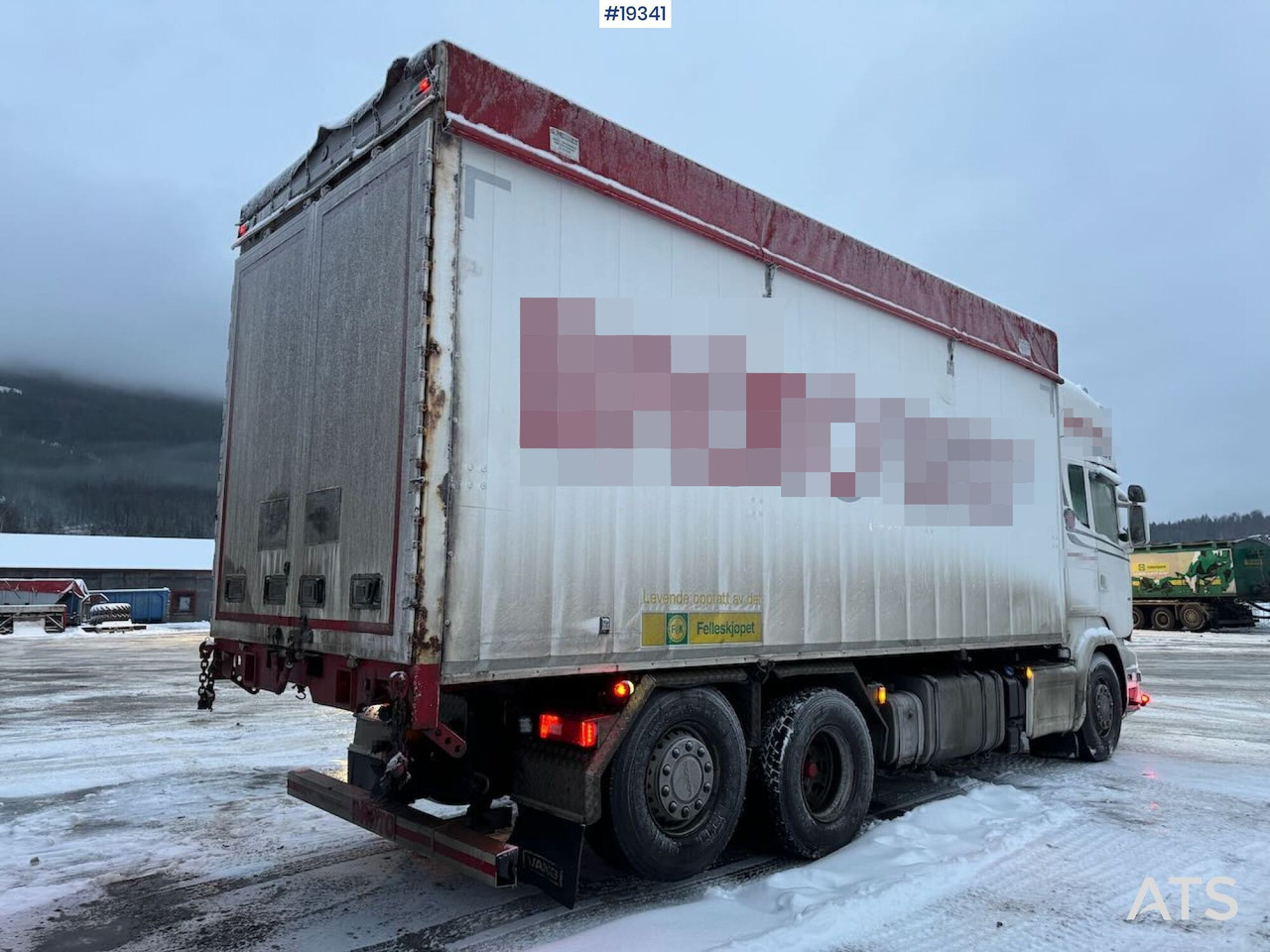Scania R580 - Box truck: picture 5 Scania R580 - Box truck: picture 5