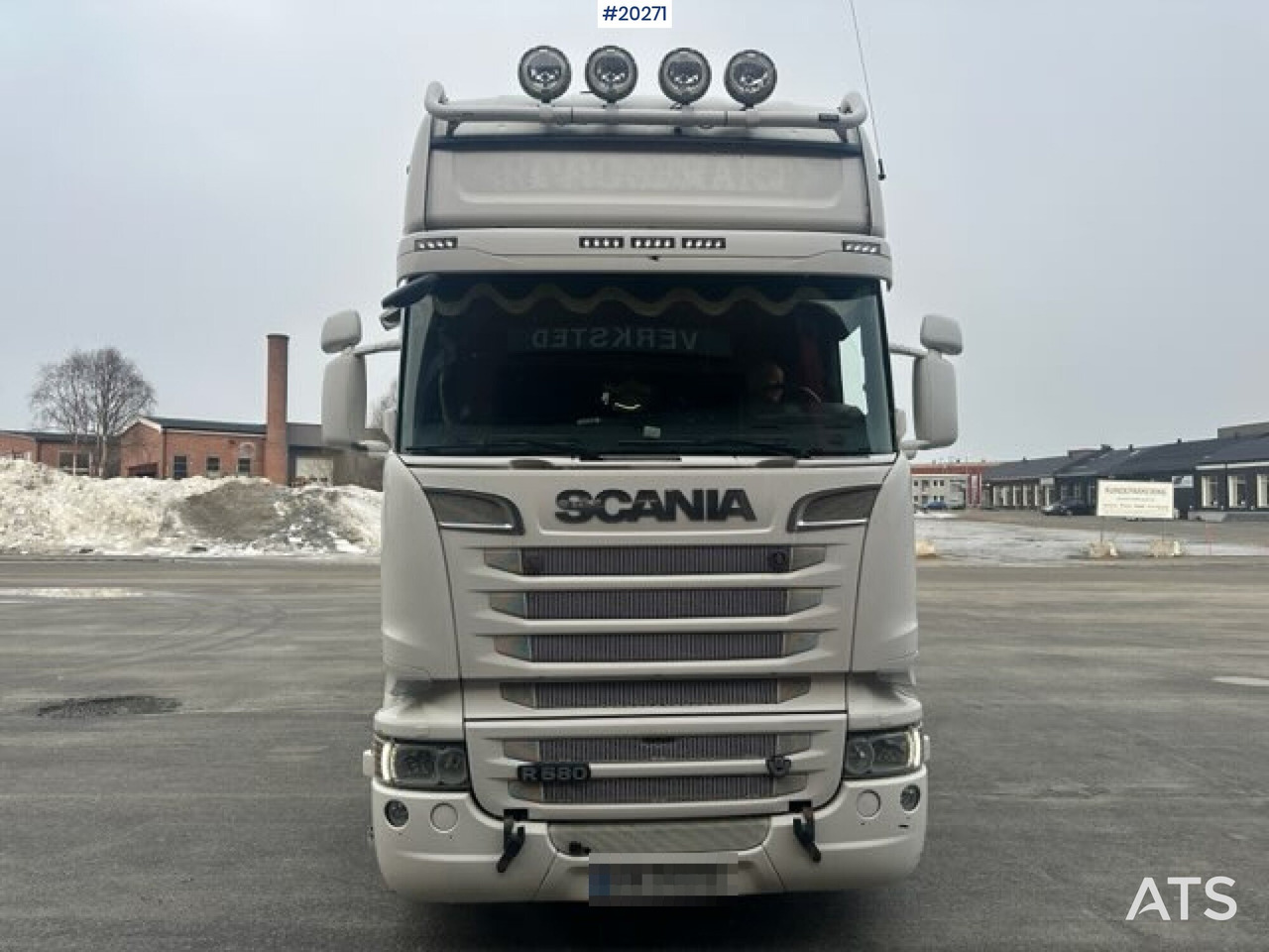 Scania R580 - Box truck: picture 3 Scania R580 - Box truck: picture 3