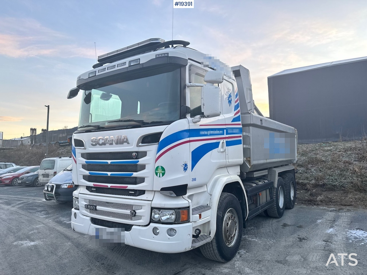 Scania R580 - Tipper: picture 1 Scania R580 - Tipper: picture 1