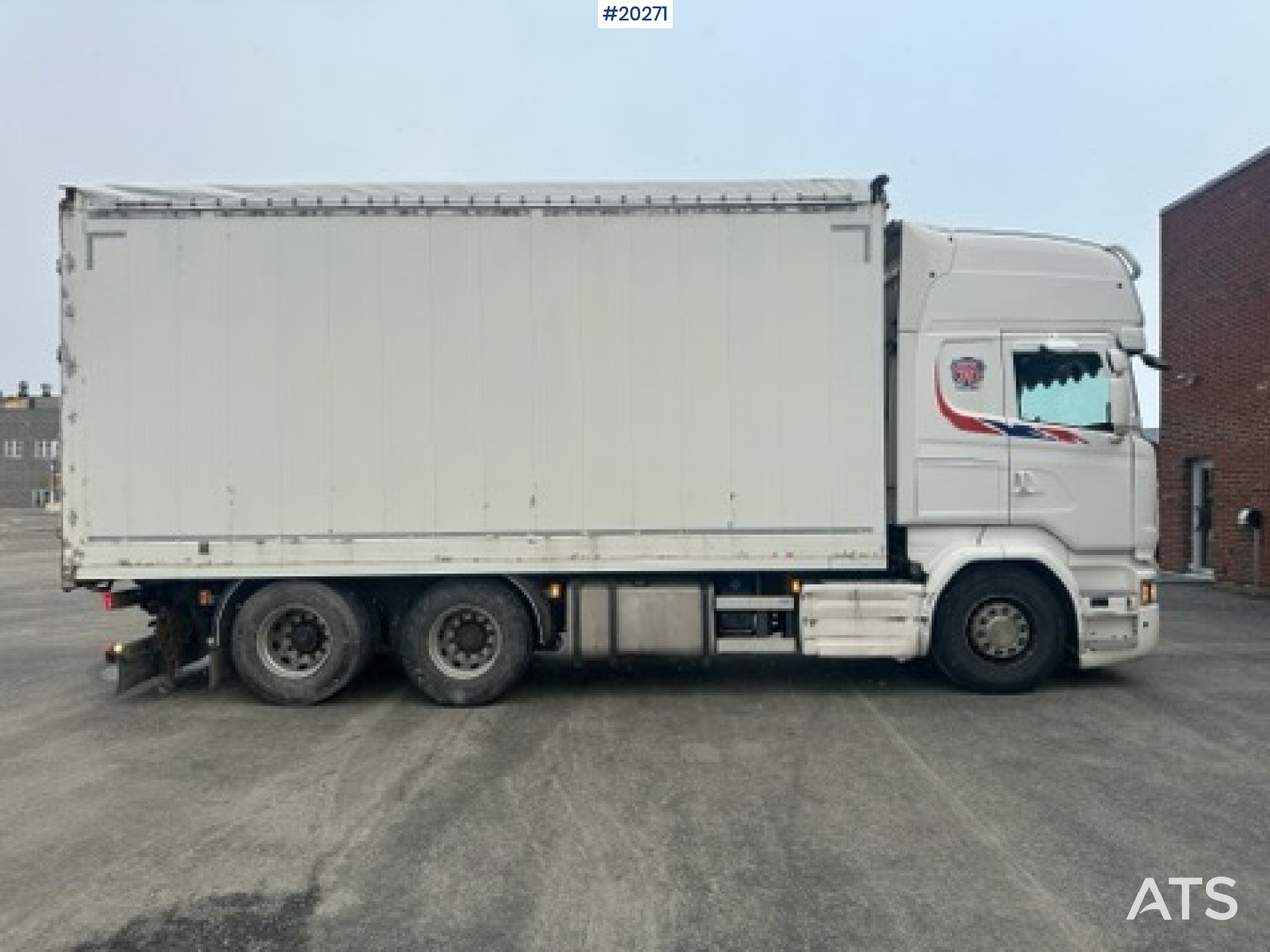 Scania R580 - Box truck: picture 5 Scania R580 - Box truck: picture 5