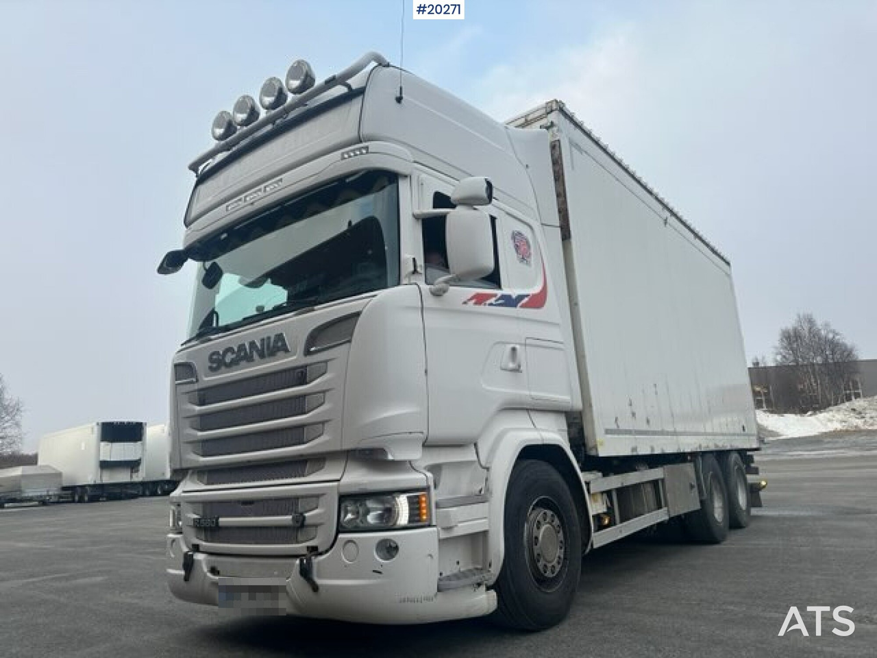 Scania R580 - Box truck: picture 1 Scania R580 - Box truck: picture 1
