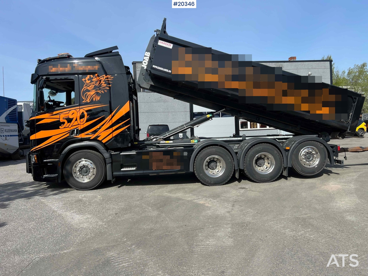 Scania R590 - Hook lift truck: picture 5 Scania R590 - Hook lift truck: picture 5