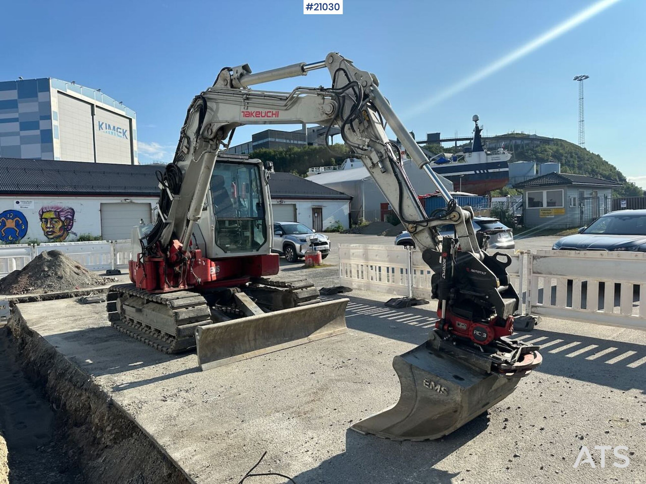 Takeuchi TB280FR - Mini excavator: picture 3 Takeuchi TB280FR - Mini excavator: picture 3
