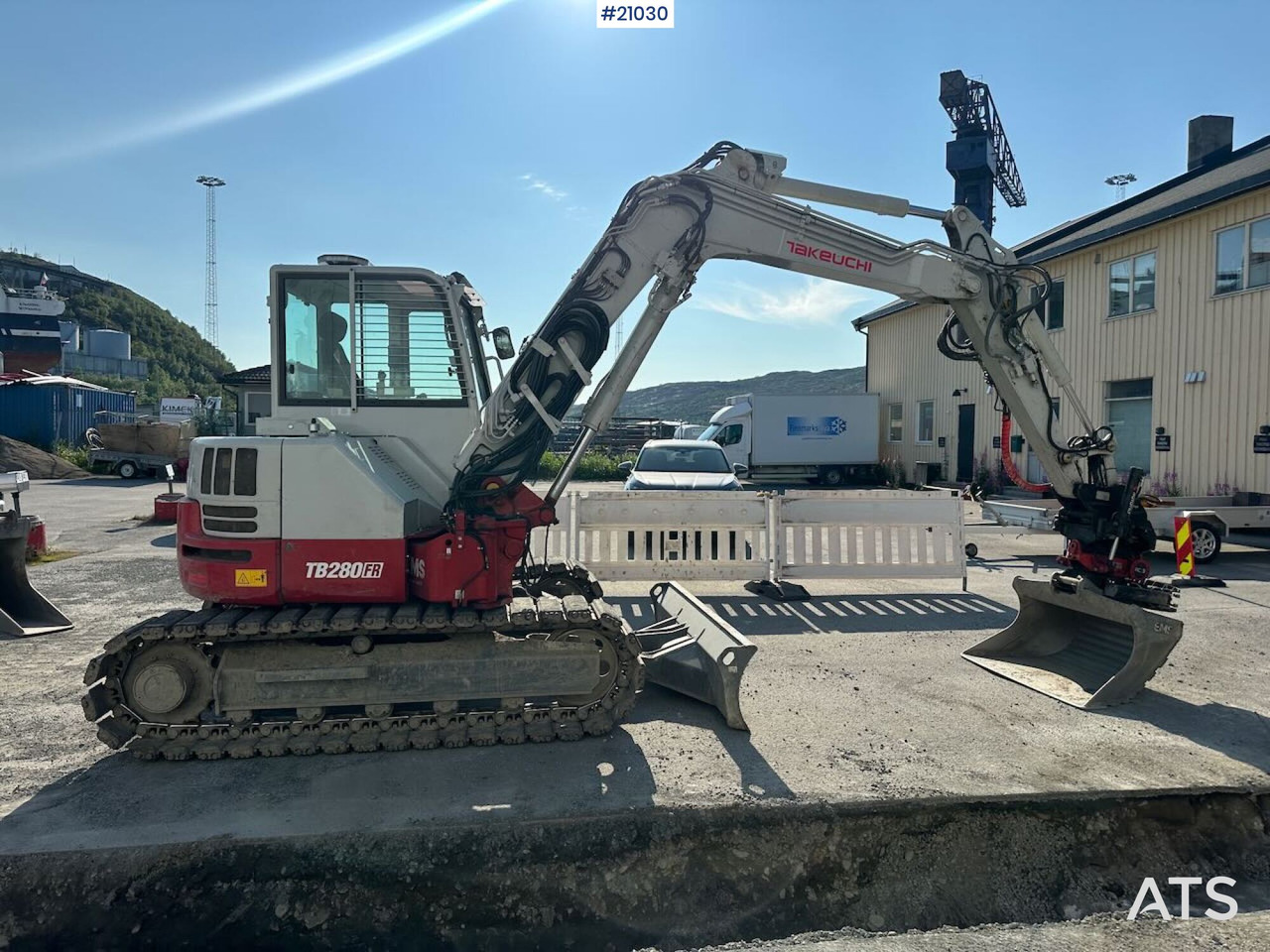 Takeuchi TB280FR - Mini excavator: picture 4 Takeuchi TB280FR - Mini excavator: picture 4
