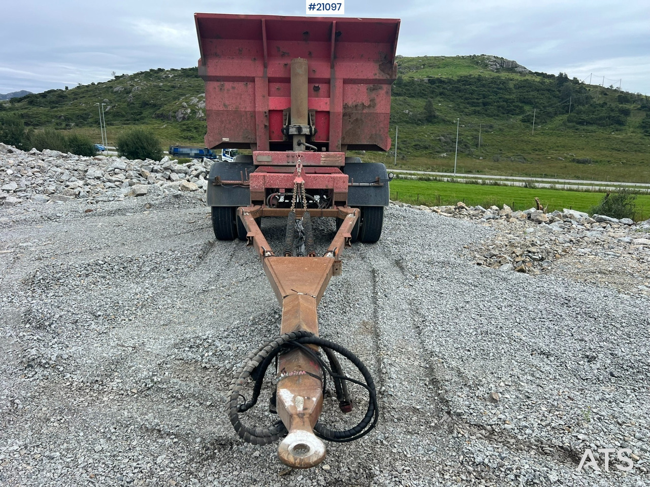 Tipper trailer Triolift 2 akslet tipp henger: picture 11