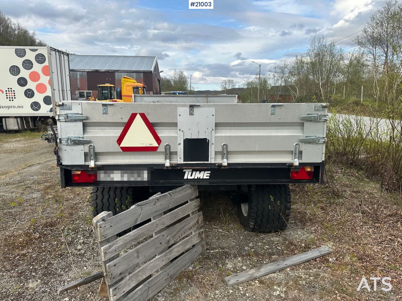 Tume Tume Henger - Dropside/ Flatbed trailer: picture 3 Tume Tume Henger - Dropside/ Flatbed trailer: picture 3