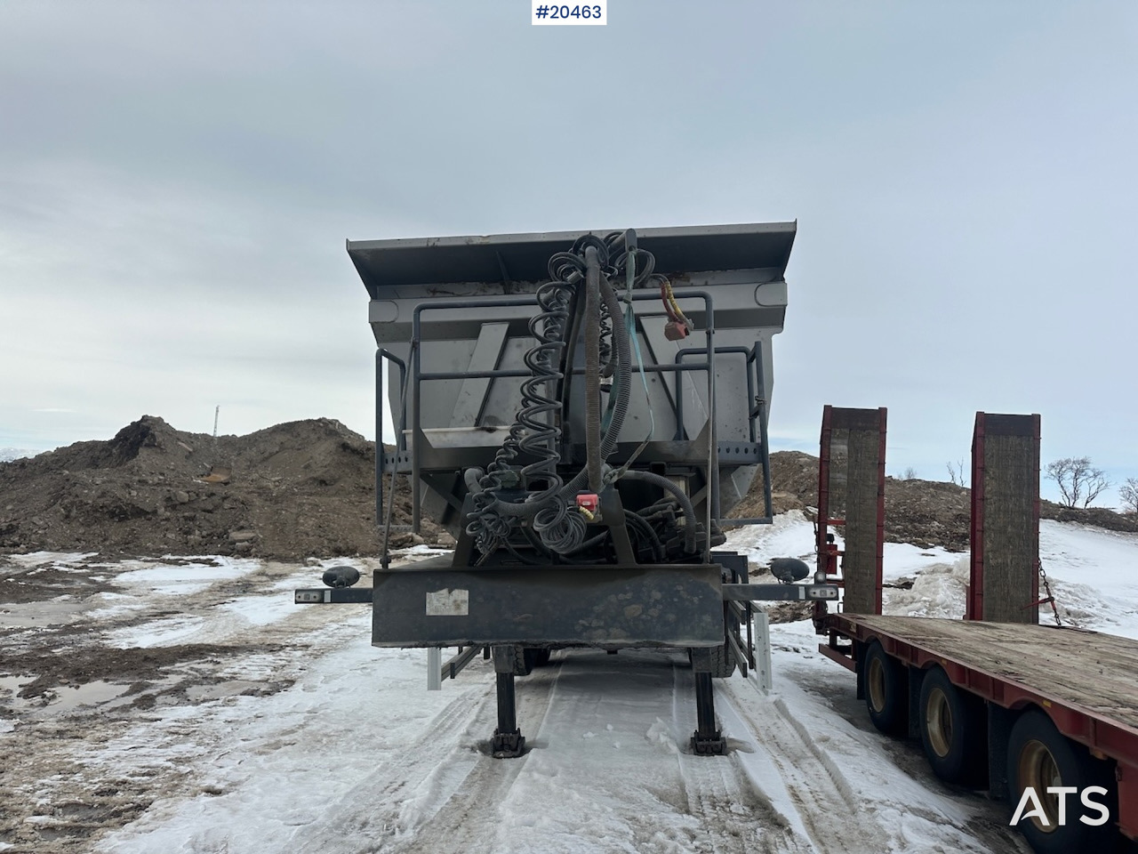 VS-Mont 3 akslet tippsemi - Tipper semi-trailer: picture 4 VS-Mont 3 akslet tippsemi - Tipper semi-trailer: picture 4