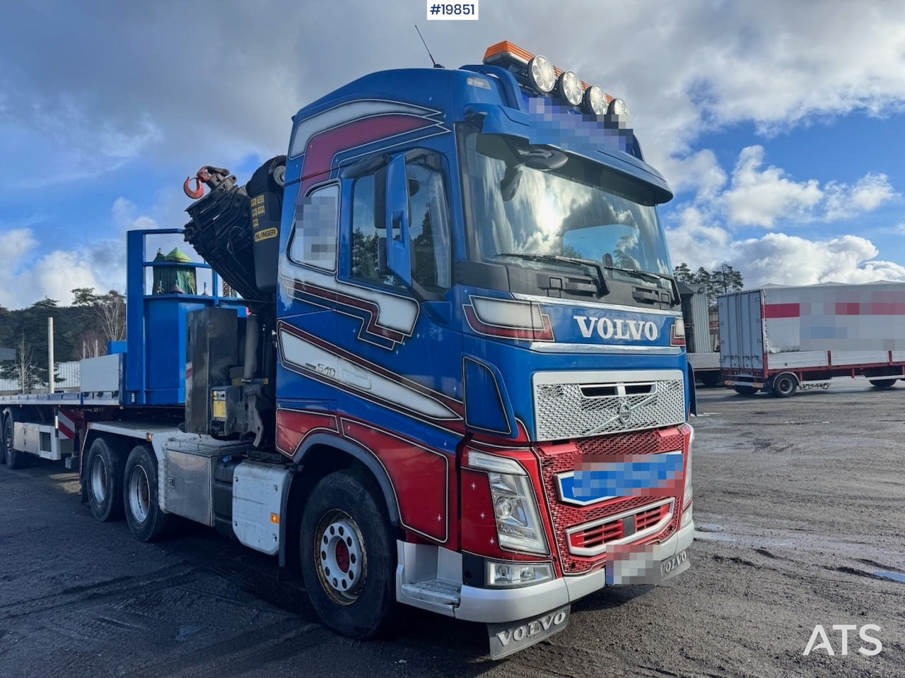 Volvo FH540 - Crane truck, Tractor unit: picture 5 Volvo FH540 - Crane truck, Tractor unit: picture 5