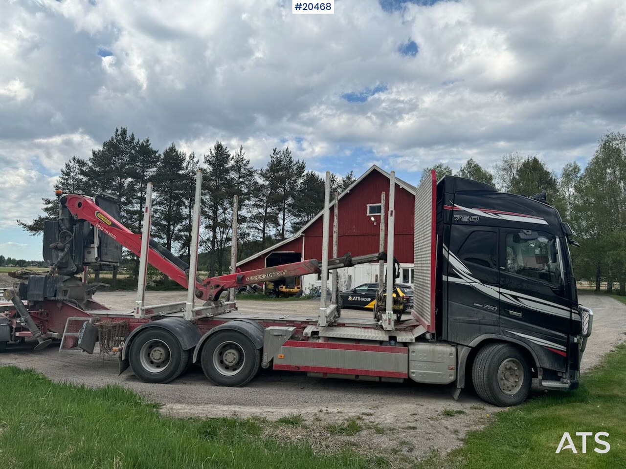Volvo FH750 - Timber truck: picture 5 Volvo FH750 - Timber truck: picture 5