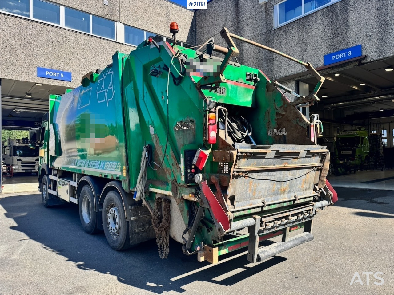 Volvo FM410 - Garbage truck: picture 5 Volvo FM410 - Garbage truck: picture 5