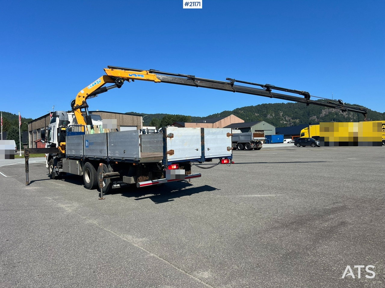 Crane truck Volvo FM480: picture 13
