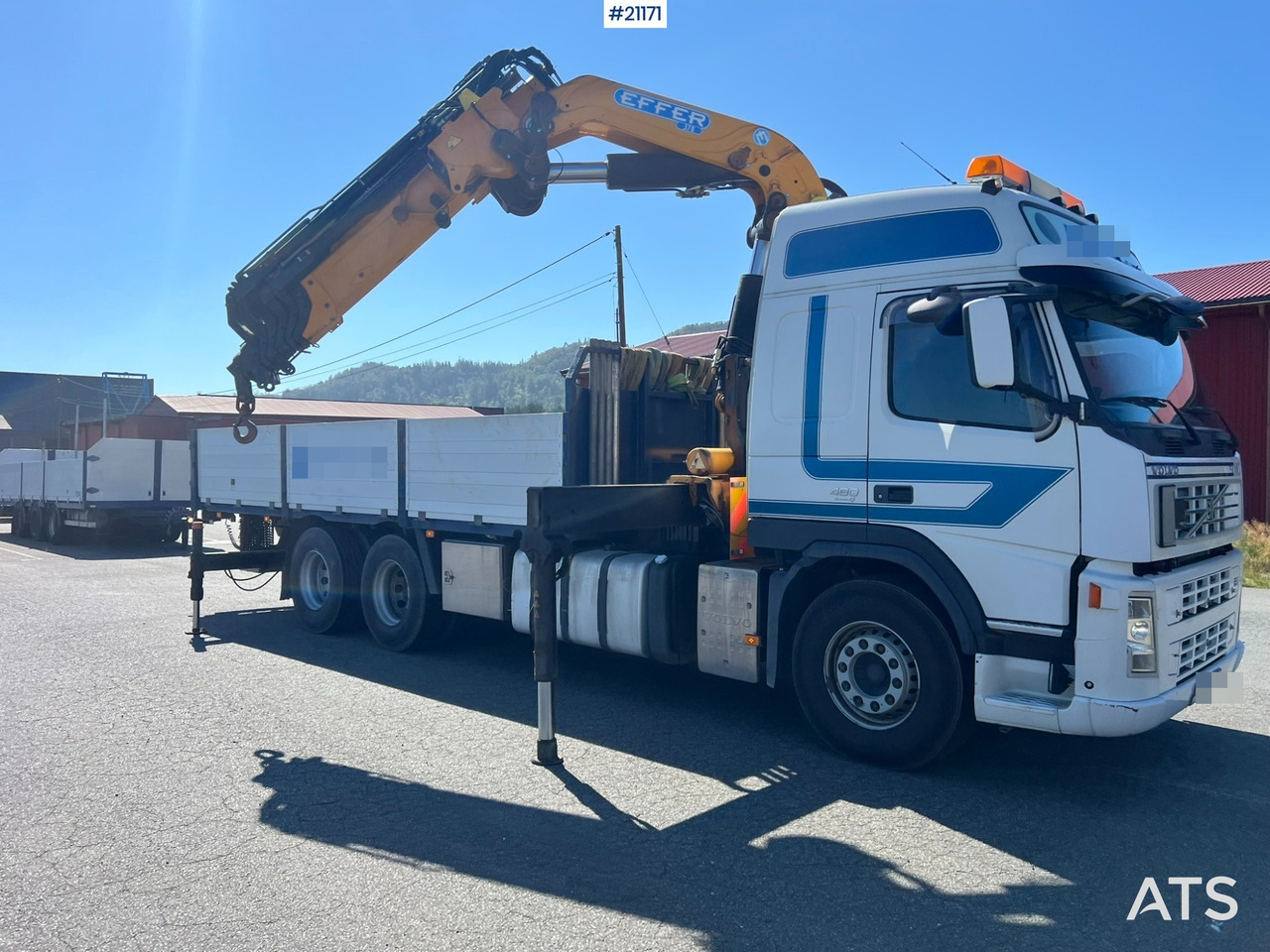 Crane truck Volvo FM480: picture 9