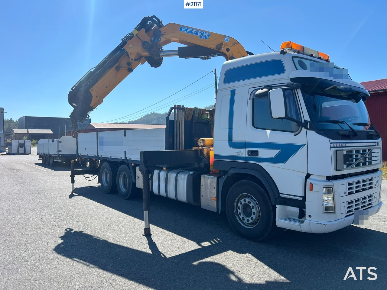 Crane truck Volvo FM480: picture 8