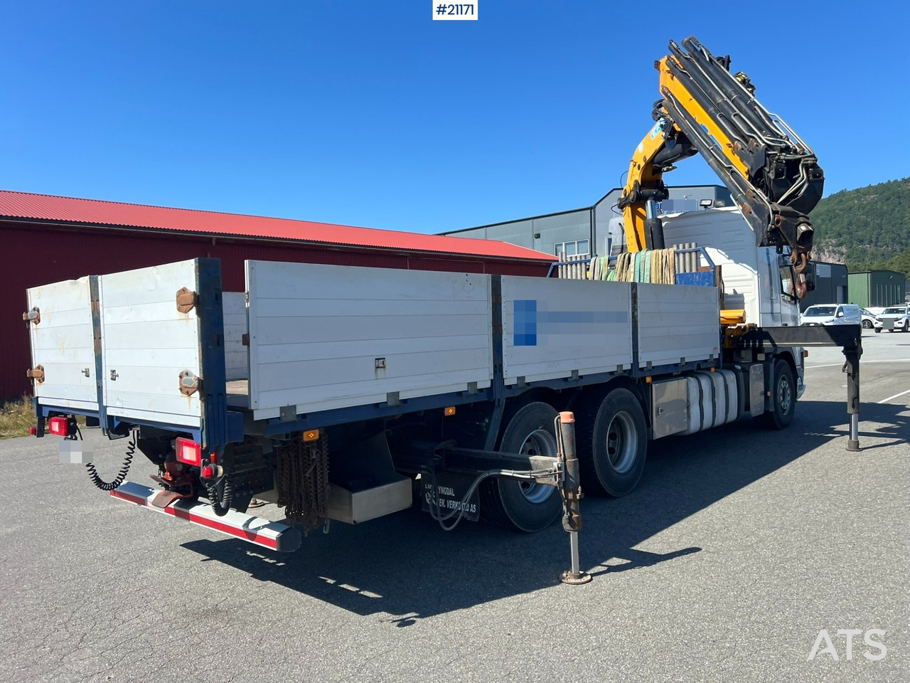 Crane truck Volvo FM480: picture 35