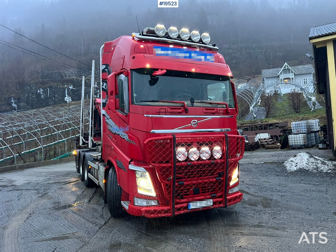 Volvo Fh540 8x4 Tømmerbil m/ 2016 M110L80 Palfinger krane og tømmerklype - Timber truck: picture 4 Volvo Fh540 8x4 Tømmerbil m/ 2016 M110L80 Palfinger krane og tømmerklype - Timber truck: picture 4