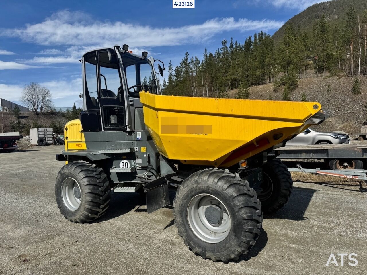 Wacker Neuson DW90 Dumper – 4x4 – 1 095 timer! - Mini dumper: picture 2 Wacker Neuson DW90 Dumper – 4x4 – 1 095 timer! - Mini dumper: picture 2