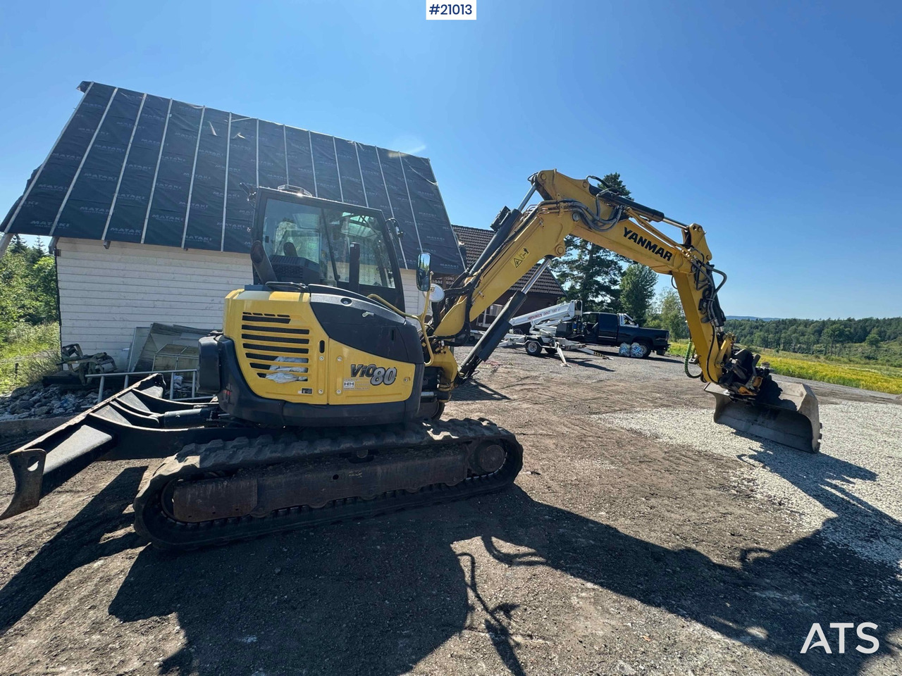 Yanmar VI080-1a - Crawler excavator: picture 4 Yanmar VI080-1a - Crawler excavator: picture 4