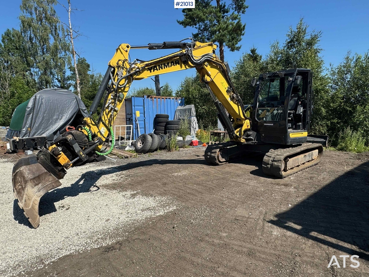 Yanmar VI080-1a - Crawler excavator: picture 1 Yanmar VI080-1a - Crawler excavator: picture 1