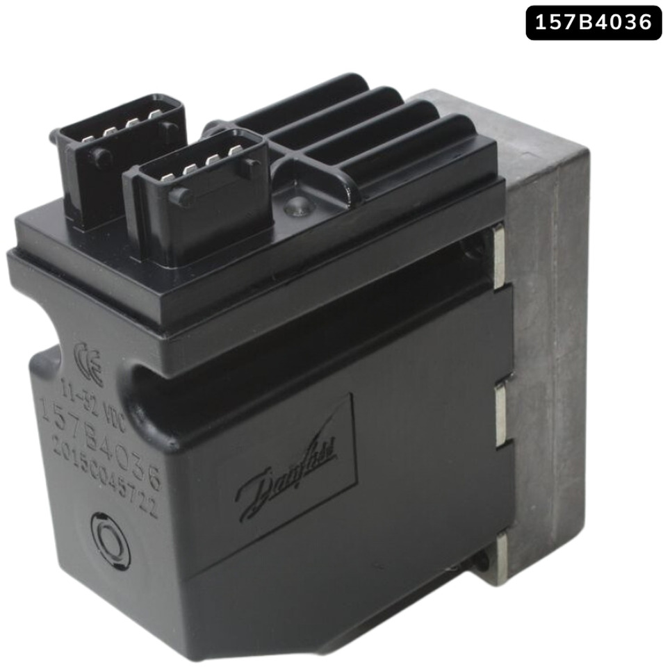 Danfoss Solenoid Valve 157B4036 - Hydraulic valve for Loader crane: picture 3 Danfoss Solenoid Valve 157B4036 - Hydraulic valve for Loader crane: picture 3