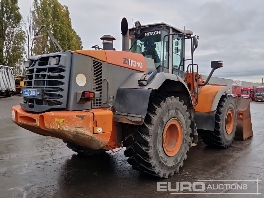 2010 Hitachi ZW310 - Wheel loader: picture 5 2010 Hitachi ZW310 - Wheel loader: picture 5