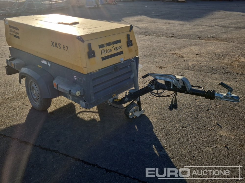 2011 Atlas Copco XAS67DD 120CFM - Air compressor: picture 4 2011 Atlas Copco XAS67DD 120CFM - Air compressor: picture 4