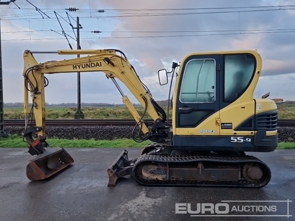 2011 Hyundai ROBEX 55-9 - Mini excavator: picture 2 2011 Hyundai ROBEX 55-9 - Mini excavator: picture 2