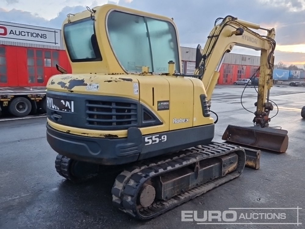 2011 Hyundai ROBEX 55-9 - Mini excavator: picture 5 2011 Hyundai ROBEX 55-9 - Mini excavator: picture 5