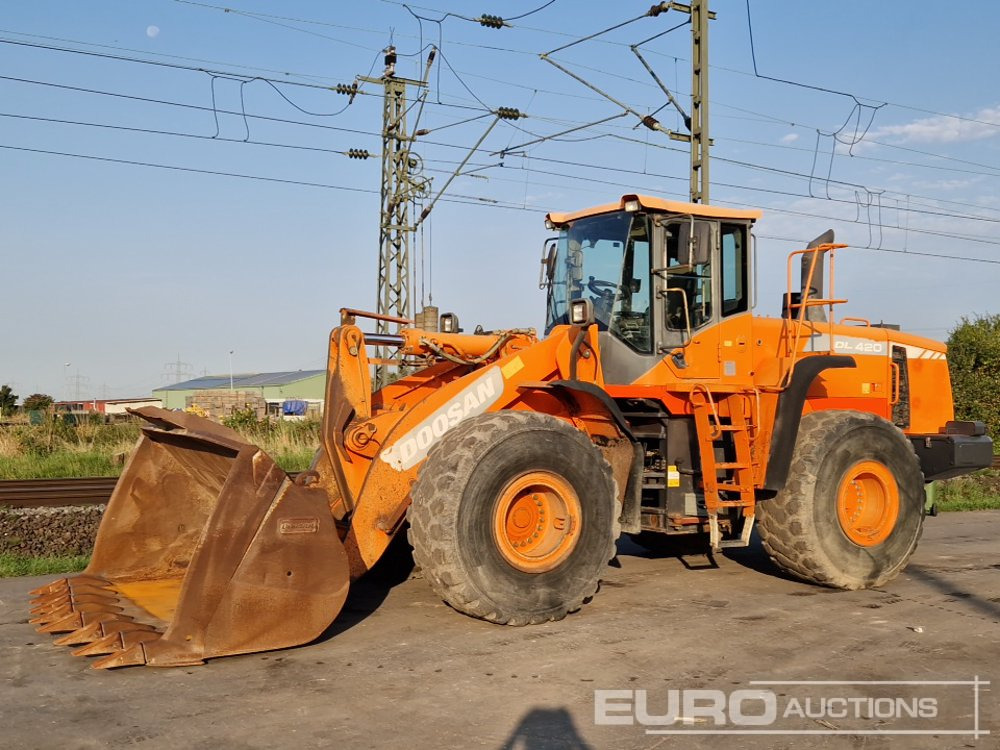 2012 Doosan DL420-3 - Wheel loader: picture 1 2012 Doosan DL420-3 - Wheel loader: picture 1
