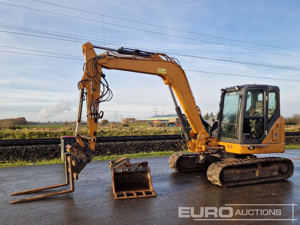 2014 Case CX80C - Mini excavator: picture 1 2014 Case CX80C - Mini excavator: picture 1