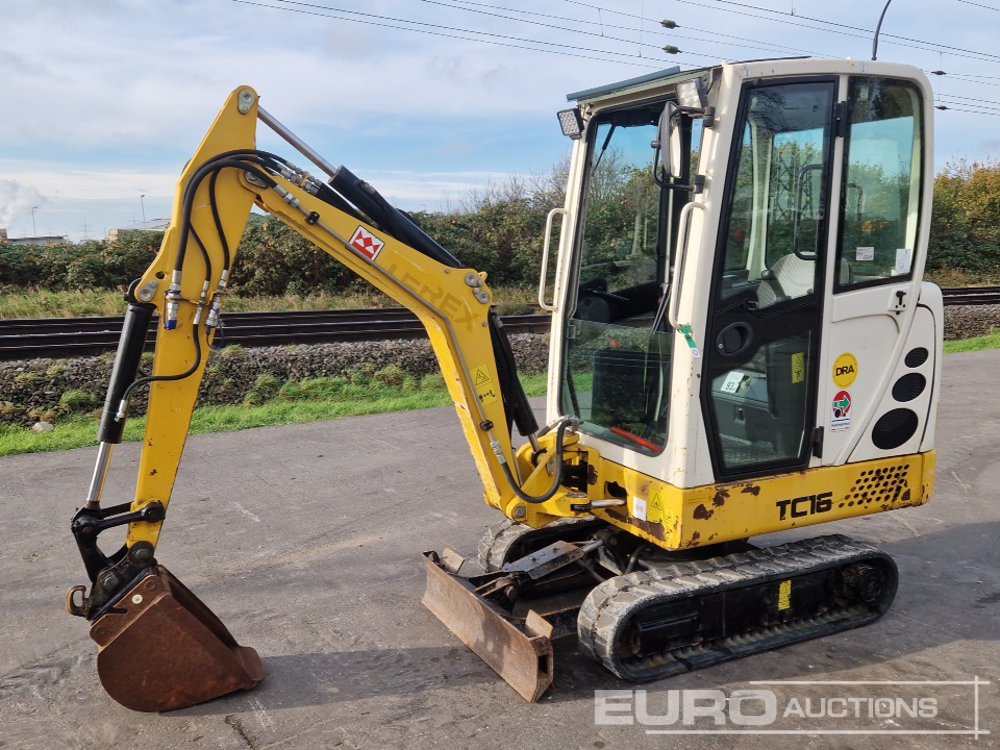 2014 Terex TC16 - Mini excavator: picture 1 2014 Terex TC16 - Mini excavator: picture 1